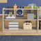 Flash Furniture Bright Beginnings Commercial Extra W 2 Shelf Wooden Classroom Open Storage Unit, Natural MK-ME088030-GG - alternate 5